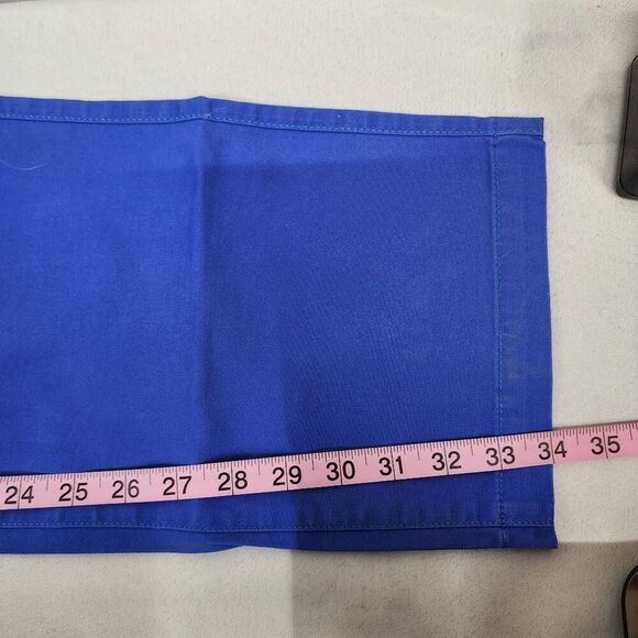 Cutter & Buck Men's 38 x 34 Voyager Classic Fit Stretch Cotton Chinos Blue - Picture 5 of 7